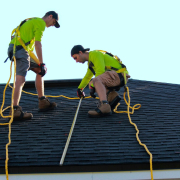 Pitch-Perfect Roofers Installing a Commercial Roof in Bundaberg